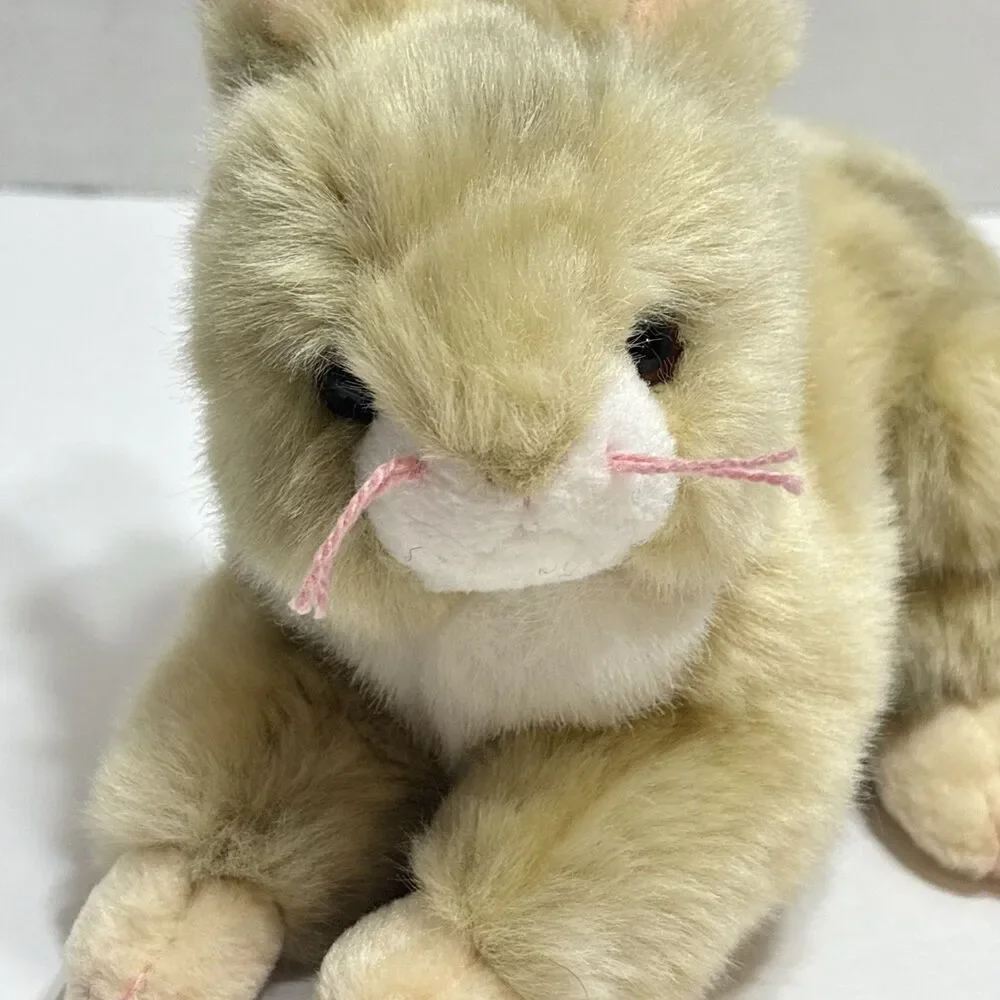 TY 2004 Beanie Baby BINSKY THE SOFT TAN BUNNY RABBIT 7